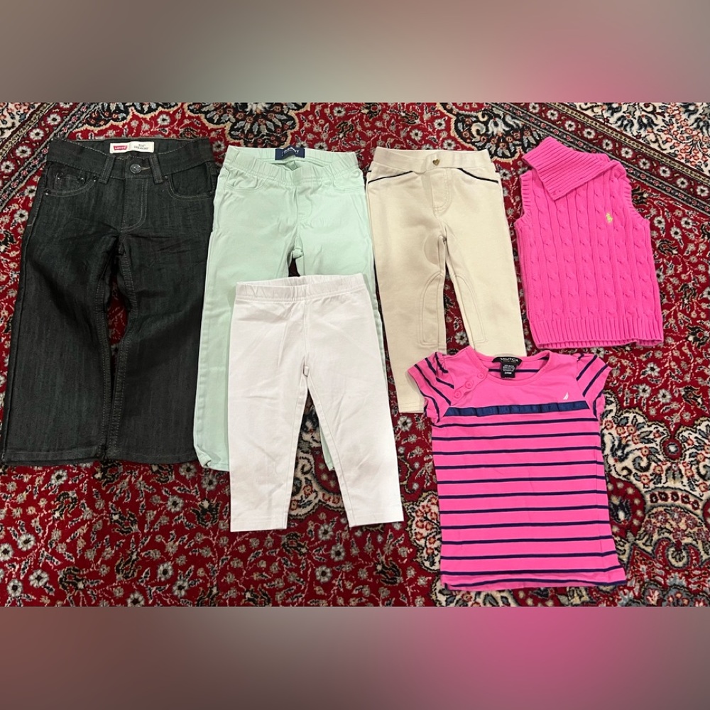Bundle girl clothes tops & pants